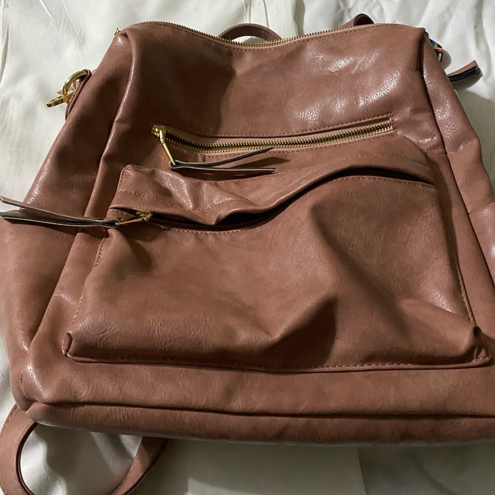 Dusty Rose Brielle type back pack